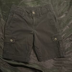 Boy’s Black Cargo Shorts